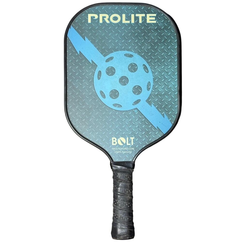 ProLite Bolt Pickleball Paddle Carbon Fiber Face USAPA Approved Blue Yellow